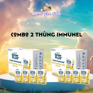Combo 2 thùng (48 hộp) GrowPLUS Colos Imunel 110ml/180ml Immunel Nutifood