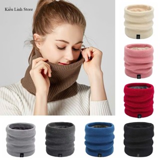  Khăn Ống Giữ Ấm Cổ Mùa Đông Chống Gió Lạnh Chất Liệu Len Mềm Mại Đa Màu Sắc Thiết Kế Thời Trang Tiện Lợi Dễ Mang Theo 