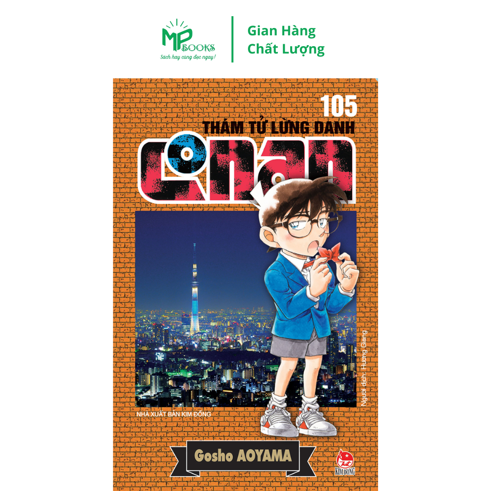 Sách - Truyện Tranh - Thám Tử Lừng Danh Conan -Tập 105 - Nhà xuất bản Kim Đồng
