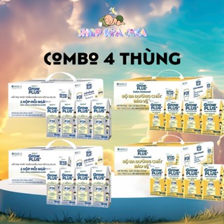 Combo 4 thùng (96 hộp) GrowPLUS Imunel / GrowPLUS Bạc Lactoferin 110ml/180ml Immunel Nutifood
