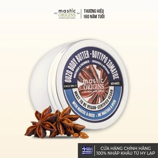  Bơ Dưỡng Thể Cấp Ẩm Chiết Xuất Hoa Hồi Ouzo Body Butter Mastic Origins 300ml 