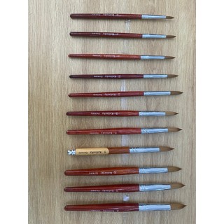 Cọ đắp bột Kolinsky Germany số 22 - Lông chồn cao cấp - Nhiều size cho khách lựa chọn