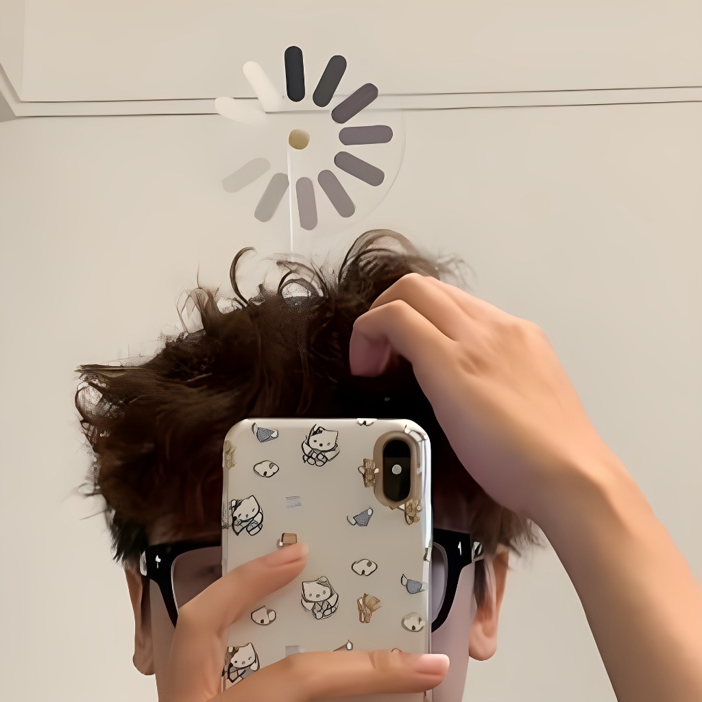 ( Hàng có sẵn ship hỏa tốc) Băng đô Loading – Treo não mọi lúc mọi nơi - Vòng Xoay Loading Gây Cười 