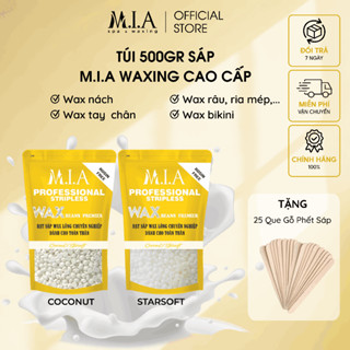 Sáp Wax Lông Nóng MIA WAXING wax lông nách, lông tay chân Siêu Bám Lông dùng cho mọi loại da