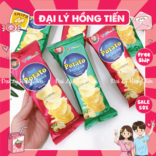   COMBO 5 GÓI  Snack Khoai Tây Potato Snack Potato VELA Que cay cổng trường đồ ăn vặt 