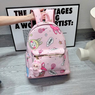 Balo to, balo đi học đi làm size 43 hình labubu siêu cute dễ thương