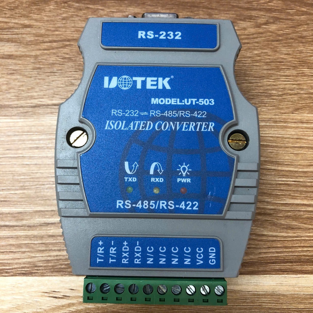 chuyển đổi tín hiệu Module UOTEK UT-503 từ RS232 sang RS485-RS422 Converter with Isolation