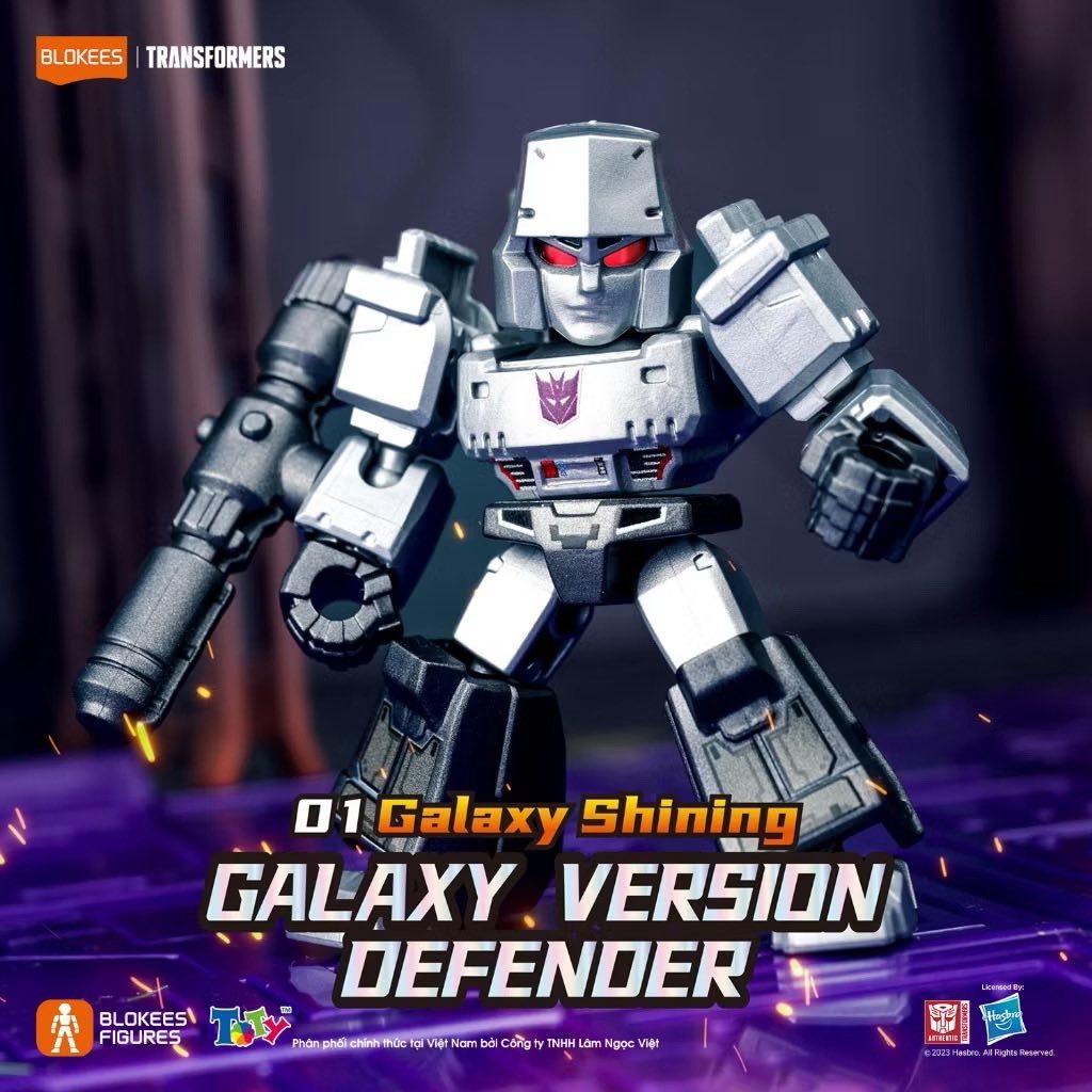 [Hộp Mù] Mô hình Blindbox Blokees - Transformers Galaxy Version Defender 01 - Galaxy Shining