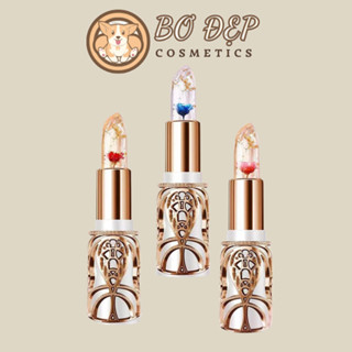   HIH  Son Dưỡng Căng Mọng Môi HIH Thạch Cánh Hoa Đổi Màu Theo Nhiệt Độ Petal Jelly Lipstick 3.8g 