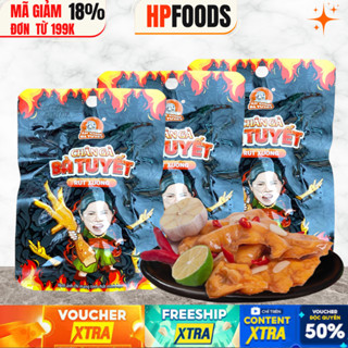Combo 10 cái chân gà rút xương Bà Tuyết-đồ ăn vặt chân gà rút xương Bà Tuyết Anna lala Heyyo Làng An Alishan Tapfood