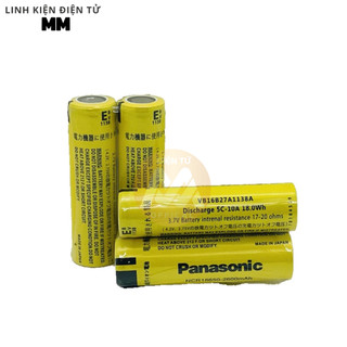 Pin - Battery 18650 dung lượng cao 2600mAh 5C 10A Panasonic - Dùng cho các thiết bị điện tử