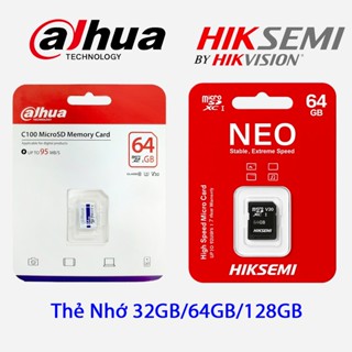 Thẻ Nhớ Micro SD 32GB/64GB/128GB Tốc Độ Cao, Dùng Cho Camera Wifi, Hành Trình - Chính Hãng, BH 5 Năm