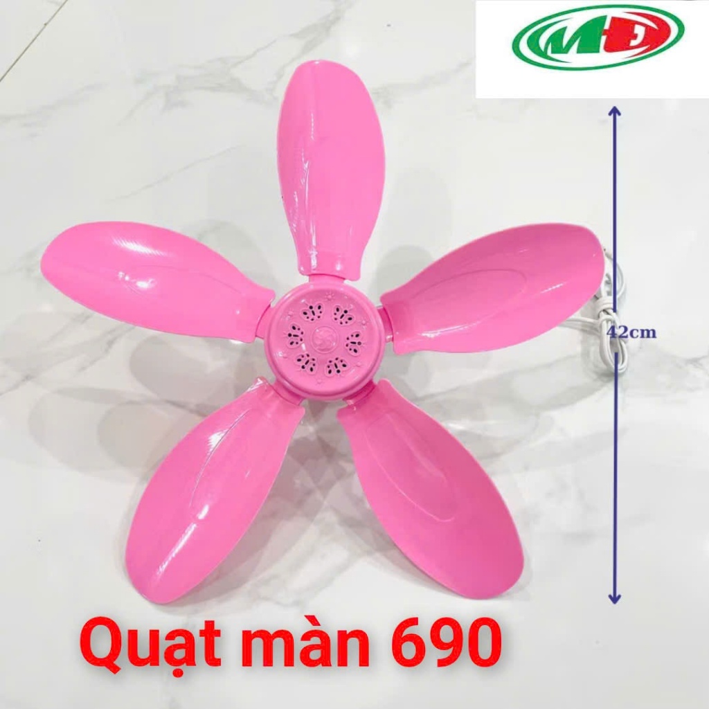 Quạt màn 920,820, 690,1050, 5 cánh  Quay mạnh , chạy êm ,dễ chịu màu sắc ngẫu nhiên