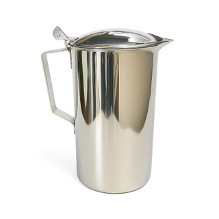 Ca inox 2 lít có nắp & không nắp - đựng nước, châm trà đá, nước lẩu...đa năng