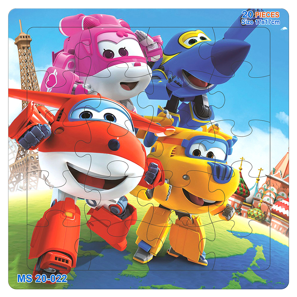 TRANH XẾP HÌNH - SUPER WINGS - 20 MẢNH