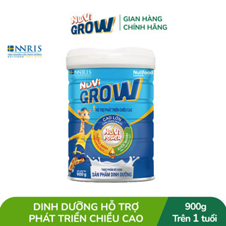  Sữa Bột Nuvi Grow phát triển chiều cao Trên 1 tuổi Lon 900g 