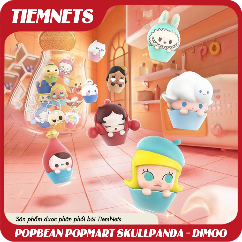 Mô hình POPBean SkullPanda & Dimoo & Hirono Chính Hãng