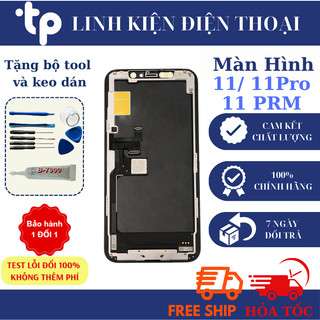 MÀN HÌNH OLED GX CHO 11/ 11 PRO/ 11Pro Max PRM Zin (Tặng bộ sửa và keo dán, chọc sim)