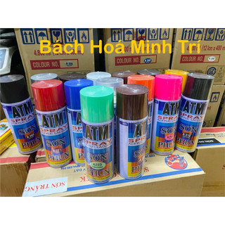 SƠN PHUN ATM SPRAY CHÍNH HÃNG CÁC MÀU (20 Màu)
