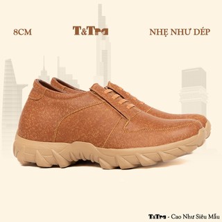 [8CM] Giày Cao Nam T&Tra T160 Vàng - Nhẹ Hơn và Ít Dốc Hơn