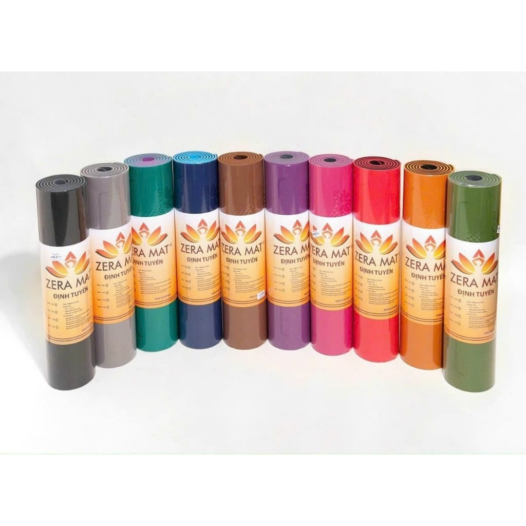 Thảm Yoga ZERA MAT 2 Lớp 6ly, 2 lớp 8ly Định Tuyến