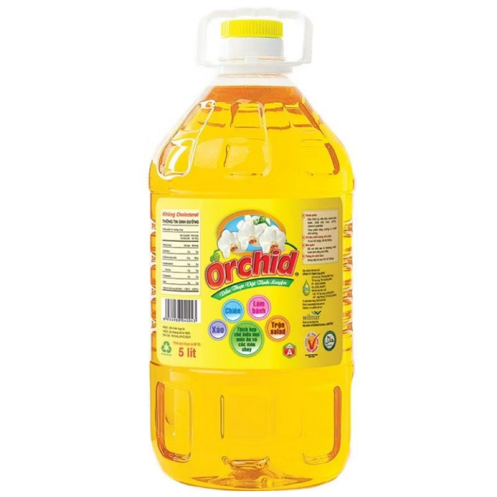 Dầu ăn orchid Can 5 Lít (date mới )