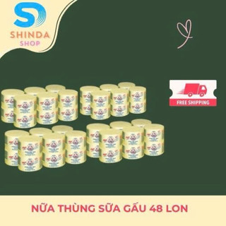 Combo 48 Lon Sữa gấu thái lan 140ml