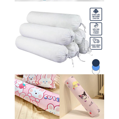 Ruột gối ôm bông gòn Bo Decor trắng tinh khiết