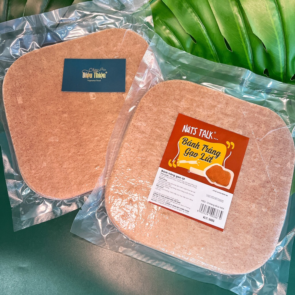 BÁNH TRÁNG GẠO LỨT NUTS TALK 500G