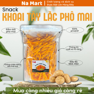Khoai Tây Lắc Phô Mai Túi 500Gram/1Kg Snack Ăn Vặt
