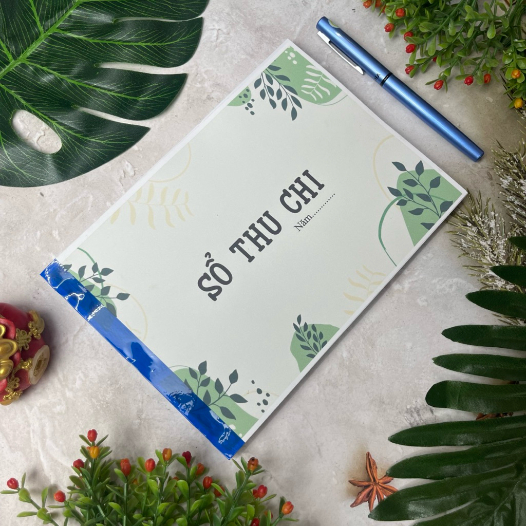 SỔ THU CHI - KHỔ A5 - 100 TỜ / QUYỂN