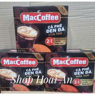 Combo 3 hộp Cafe Phố Đen Đá  (Hộp 10 gói x 22g)