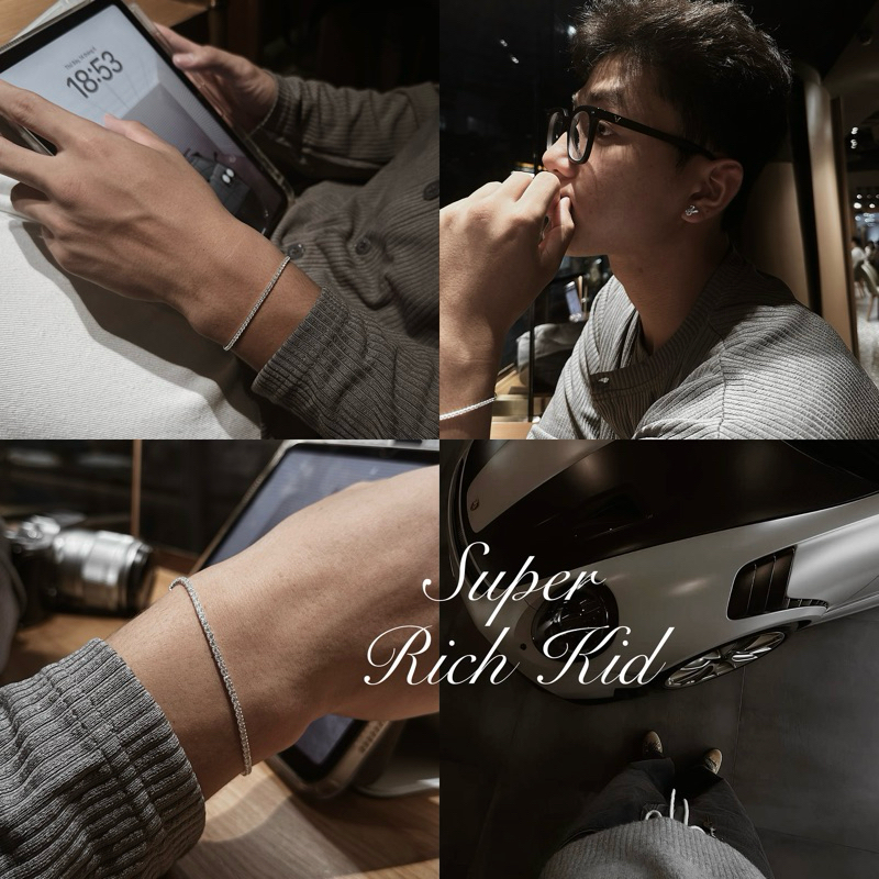  SUPER RICH KIDS | Martino lắc tay chính hãng - kèm box 