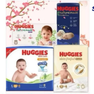 [GIẢM 12% ĐƠN TỪ 500K - MỚI] BỈM DÁN/ QUẦN HUGGIES NATURE MADE/ SKINCARE/ SKIN PERFECT ĐỦ SIZE