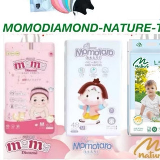 [CHƯƠNG TRÌNH MỚI] Bỉm tã dán/quần HONEY/ MOMO DIAMOND/ NATURAL đủ size M48/L42/XL39/XXL36