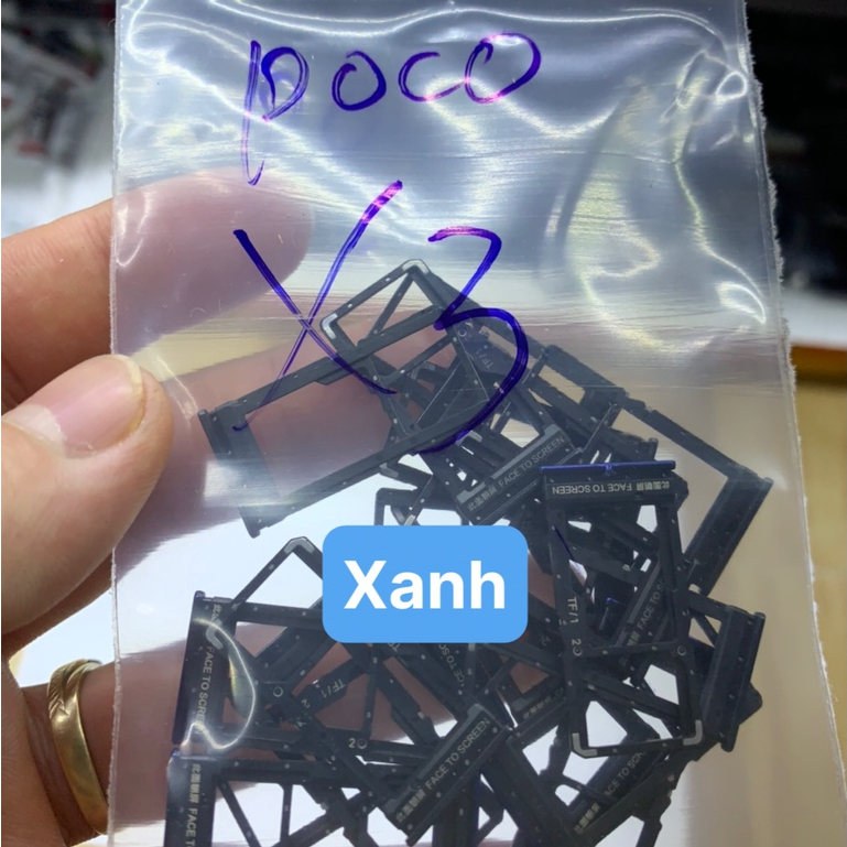 Khay sim Xiaomi poco X3 / X3 pro / X3 NFC