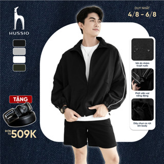 [UPDATE MÀU MỚI] Áo khoác nam VARIANTS vải dù nhám co giãn, trượt nước, form crop trẻ trung, năng động - HUSSIO