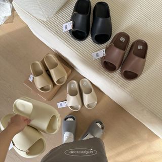  HỎA TỐC - Dép Bánh Mì Đúc EVA đế răng cưa chống trơn trượt dép nam nữ đúc nguyên khối vân nhám,nhẹ chống thấm nước 