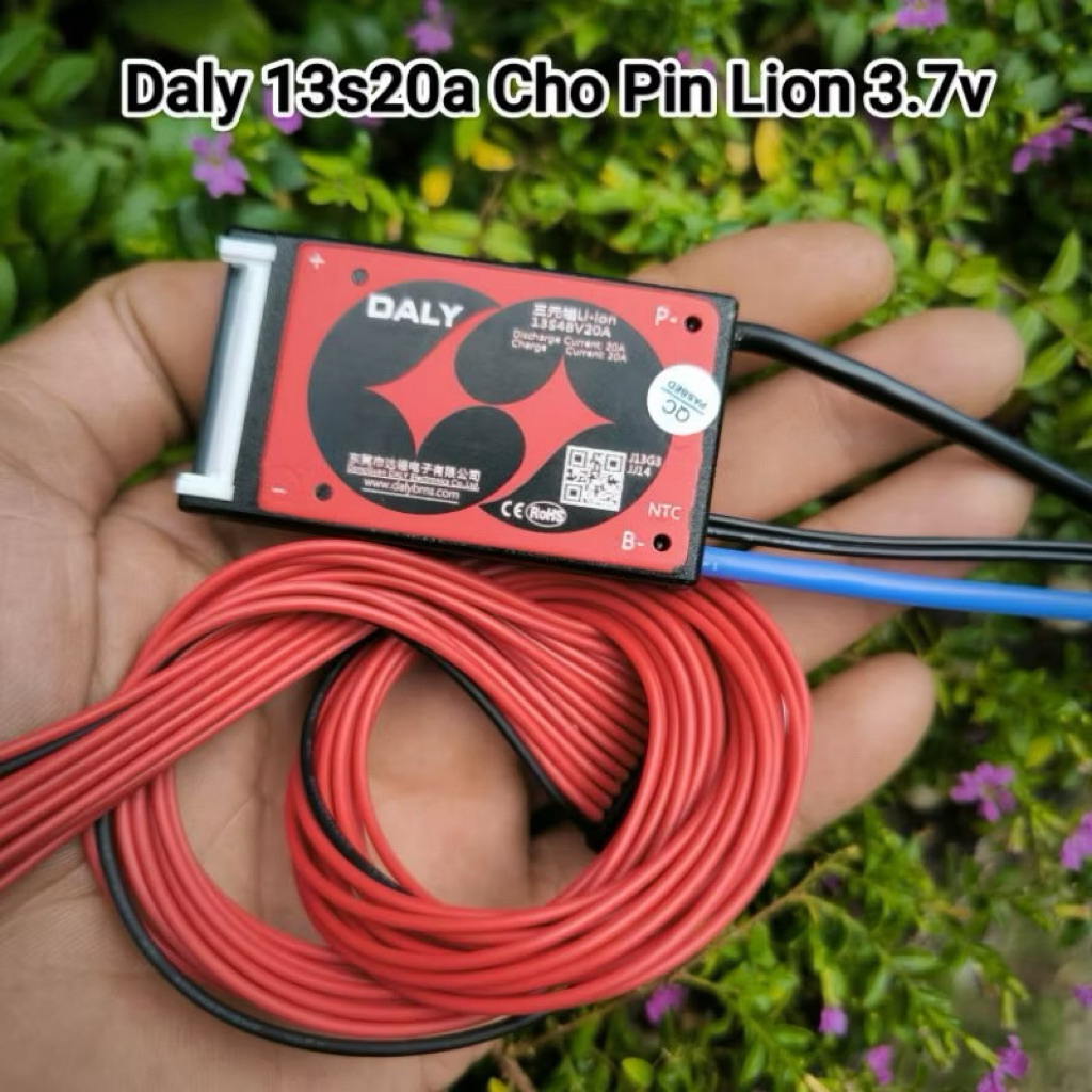 Mạch BMS DALY 13s 20A 48V CHUYÊN DÙNG ĐÓNG PIN XE ĐIỆN DÀNH CHO PIN LITHIUM 3v7