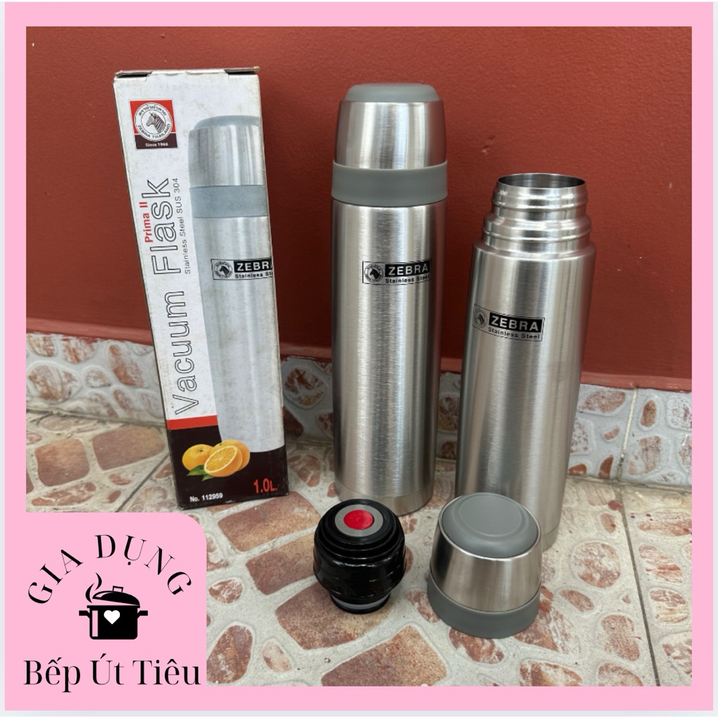 Bình giữ nhiệt Zebra thái lan 800ml