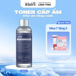 Nước hoa hồng Dear, Klairs Supple Preparation Unscented Toner 180ml
