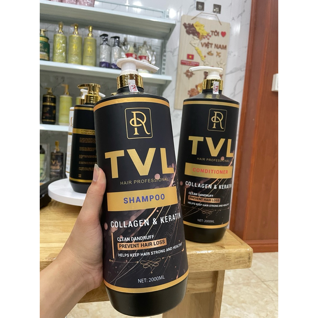 Dầu Gội Xả 4000ml/cặp Collagen Keratin Rastfor Giảm Rụng Tóc Kích Mọc Tóc Phục Hồi Tóc Hư Tổn Mềm mư
