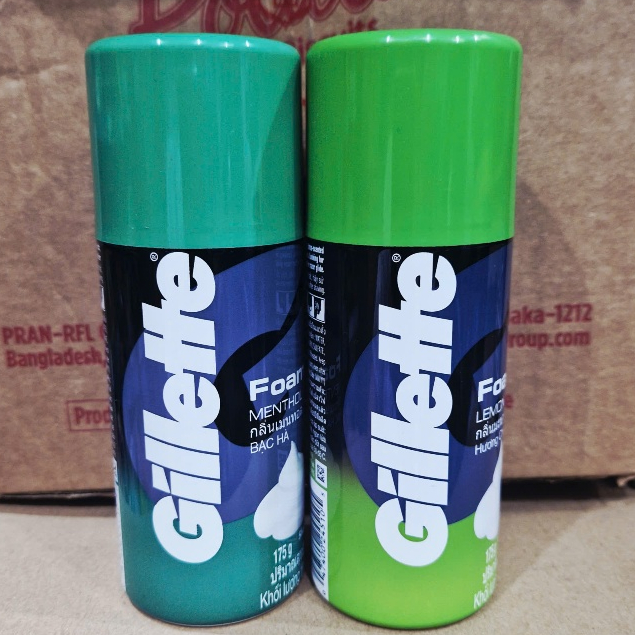 Bọt Cạo Râu Gillette Hương Chanh 50g/175g