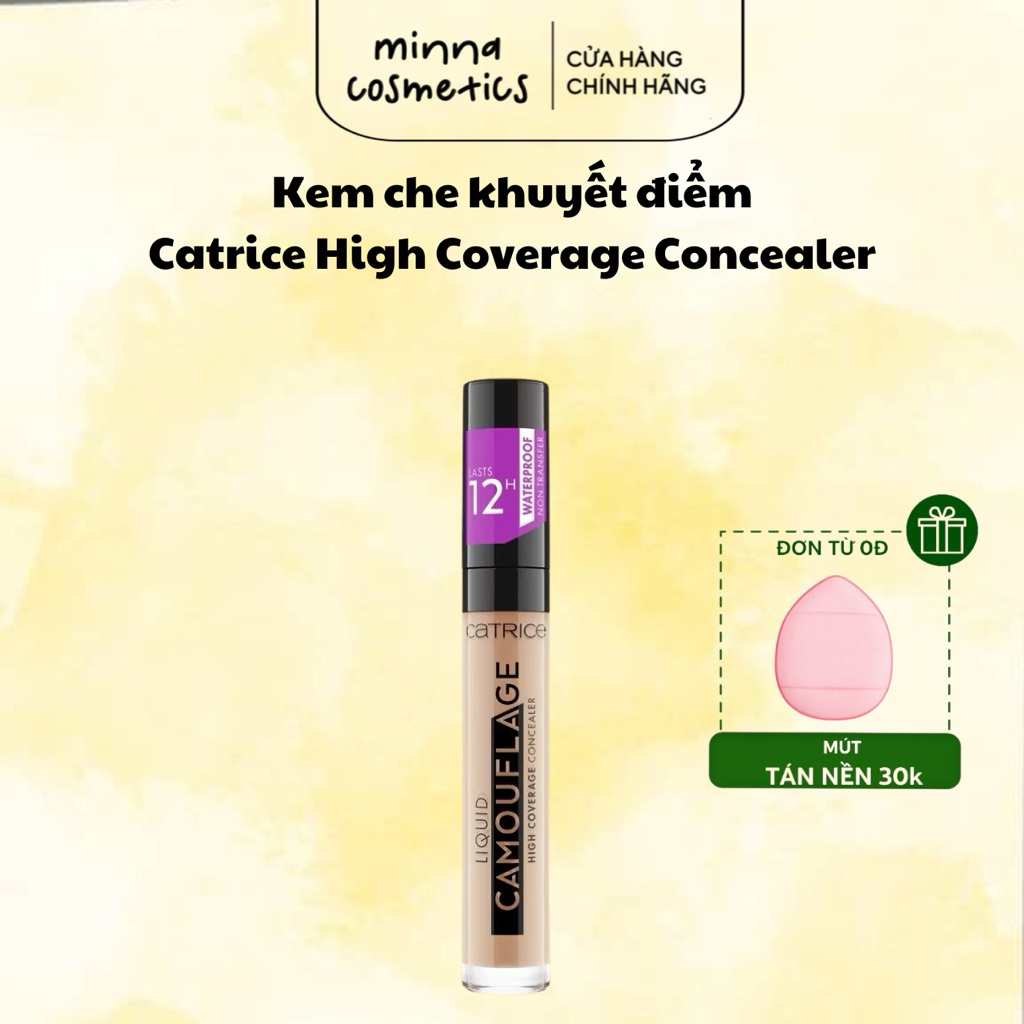[Catrice] Kem Che Khuyết Điểm Catrice Liquid Camouflage High Coverage Liquid