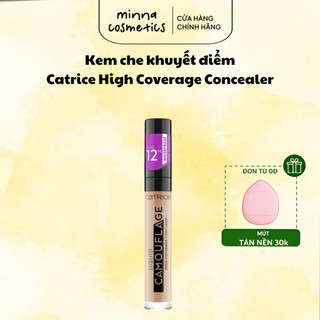 Kem Che Khuyết Điểm Catrice Liquid Camouflage High Coverage Liquid