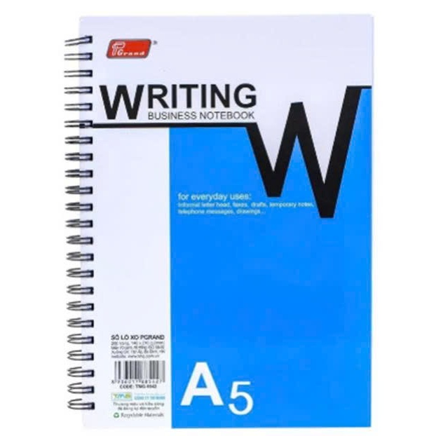 Sổ lò xo Grand A5 dày (200 trang)