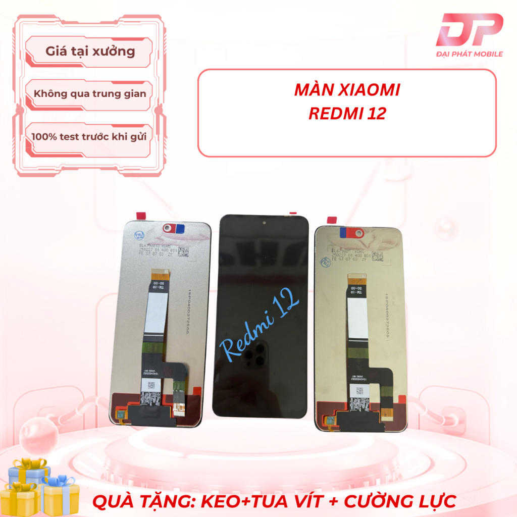 🔥 MÀN HÌNH REDMI 12 / REDMI 13 / POCO M6 PRO 5G – THAY PHÁT LÊN ĐỜI 📱