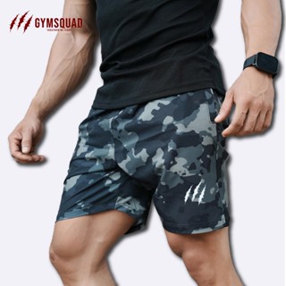 GYMSQUAD Quần Short Camo Lính - quần tập gym nam vải dù mensport