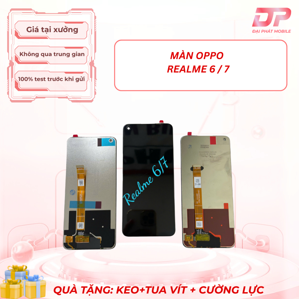📱Màn hình Realme 6 Realme 7 Narzo 20 Pro Narzo 3 | Full cảm ứng | Hiển thị sáng | Tặng quà 🔥