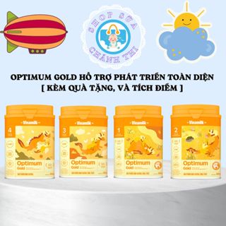 Optimum Gold 1, 2, 3, 4, Sữa Optimum Gold Hỗ Trợ Tăng Đề Kháng Và Phát Triển Não Bộ cho Bé ( 800/400g ) [Kèm Quà Tặng]